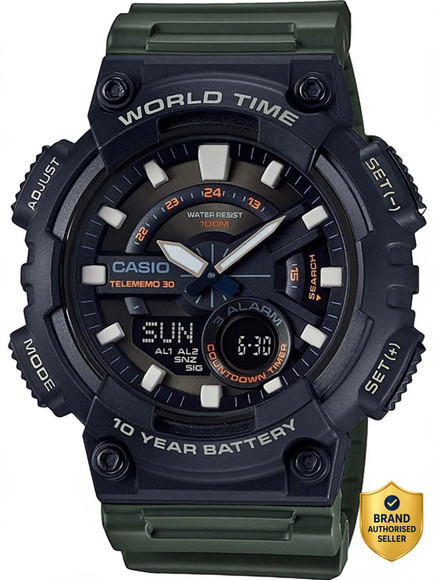 CASIO☆カシオ110ER☆ CASIO AD223 Youth Combination Analog-Digital Watch - For Men - Buy
