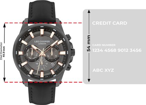 black.crabe05様 LEE COOPER LC07525.651 Analog Watch - For Men - Buy LEE COOPER