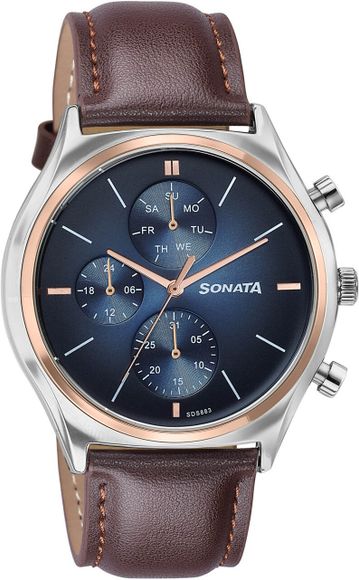SONATA Festive 2.0 Ph II Sonata Festive 2.0 Quartz Navy blue Dial