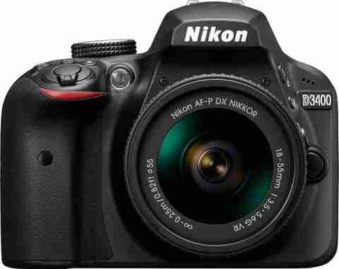 Nikon D3400 DSLR with 18-55mm VR Kit, Black - Image 2