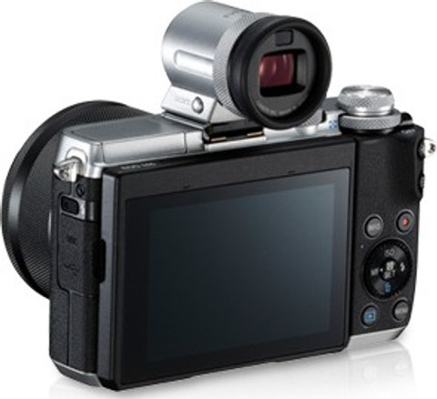 Canon EOS M6 カメラ Canon EOS M6 Mirrorless Camera Body with Single Lens: EF-M 15-45