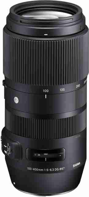 SIGMA 100-400mm F5-6.3 DG OS HSM Contemporary lens for Canon DSLR