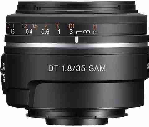 SONY DT 35mm f/1.8 SAM A-Mount Wide-angle Prime Lens - SONY