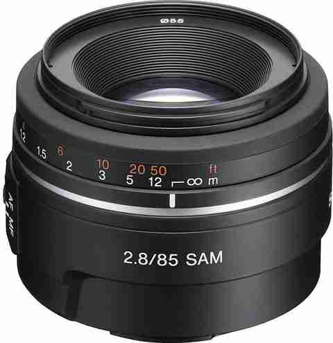 SONY 85mm f/2.8 SAM A-Mount Telephoto Prime Lens - SONY : Flipkart.com