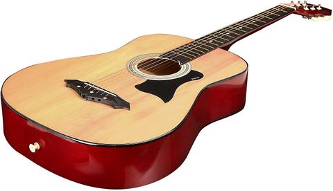 Juarez JRZ38C/NAT Acoustic Guitar Linden Wood Ebony Right Hand Orientation (Natural) - Image 6