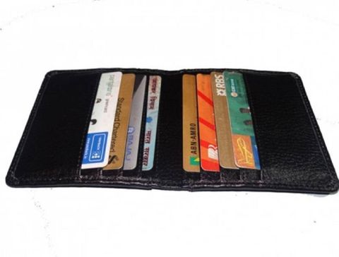 Poland 6 Card Holder (Set of 2, Black) - Image 3
