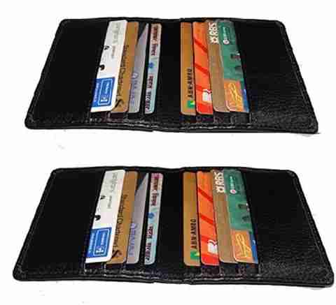 Poland 6 Card Holder (Set of 2, Black) - Image 2