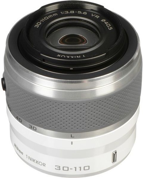 NIKON 30-110mm f/3.8-5.6 VR (White)   Telephoto Zoom Lens - NIKON
