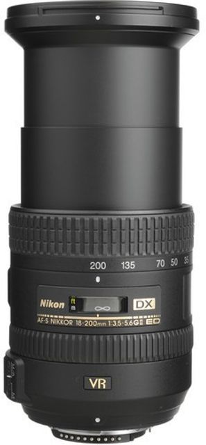 ⭐️完動品⭐️Nikon AF-S 18-200mm f3.5-5.6G ED VR NIKON AF-S DX NIKKOR 18-200mm f/3.5-5.6G ED VR II Telephoto Zoom