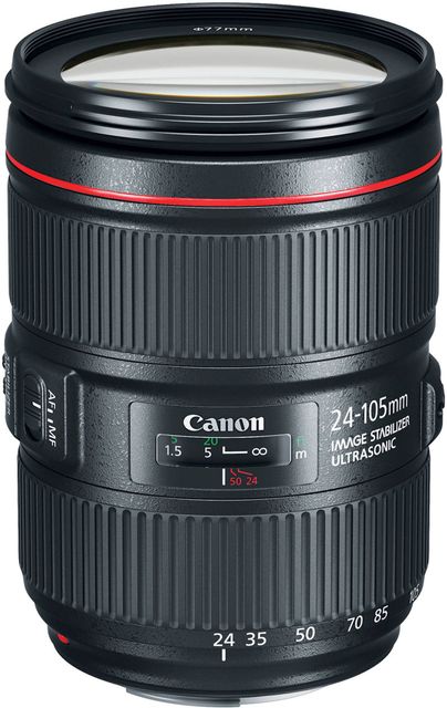 Canon Ef24-105Mm F/4L is Ii USM Standard Zoom Lens - Canon