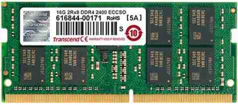 Transcend DDR4-2400 8GB×2枚 計16GB Transcend JM2400HSB-8G DDR4 8 GB Laptop SD RAM (DDR4 2400 MHZ