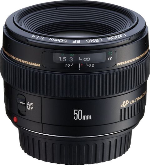 CANON LENS 50mm F/1.4 マニュアル レンズ @4383 Canon EF 50 mm f/1.4 USM Standard Prime Lens - Canon : Flipkart.com