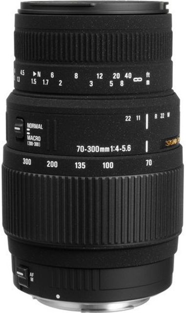 SIGMA 70-300mm F4-5.6 DG MACRO キャノンAF用 SIGMA 70 - 300 mm F4-5.6 DG Macro Telephoto Zoom Lens - SIGMA