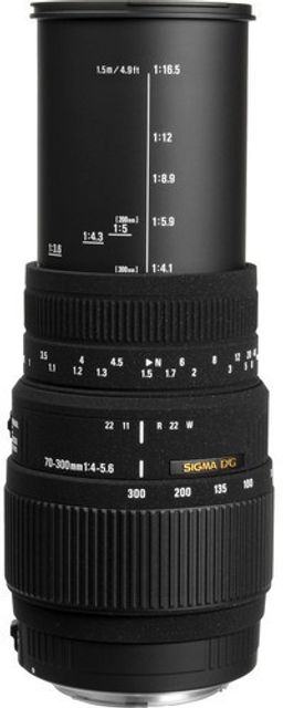 SIGMA 70-300mm F4-5.6 DG MACRO キャノンAF用 SIGMA 70 - 300 mm F4-5.6 DG Macro Telephoto Zoom Lens - SIGMA