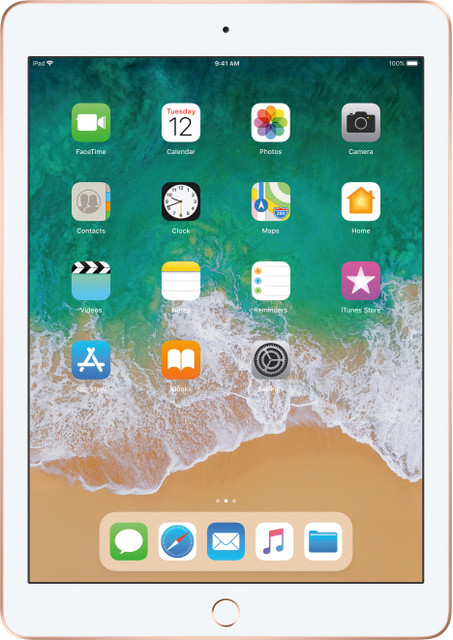 Apple iPad (6th Gen) 128 GB ROM 9.7 inch with Wi-Fi Only A10
