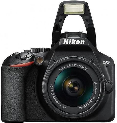 NIKON D3400 DSLR Camera Body with Single Lens: AF-P DX NIKKOR 18