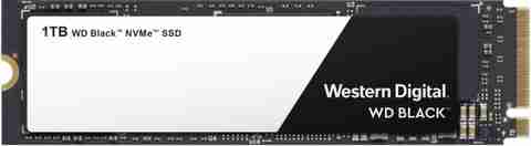 WD Black 1 TB Laptop, Desktop Black PCIe NVMe Internal Solid State