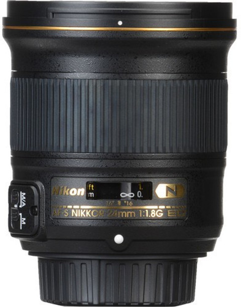 NIKON AF-S Nikkor 24mm f/1.8G ED Standard Prime Lens - NIKON