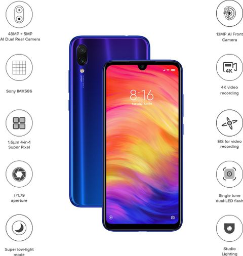 Mi Redmi Note 7 Pro (128 GB Storage, 6 GB RAM) Online at Best
