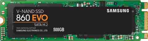Samsung 860 EVO 500 GB Laptop, All in One PC's, Desktop Black SATA
