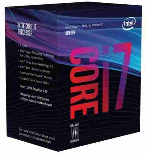CPU Intel core i7 8700 Intel 8 gen core i7 - 8700/ 3.2 Ghz /12MB cache memory- ORIGINAL