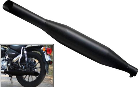 WORDZ Red Rooster Silencer Black Exhaust Glasswool Royal Enfield - Image 6