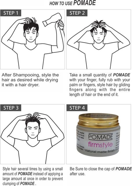 Pomade Hair Styling Pomade (60 ml) - Image 5