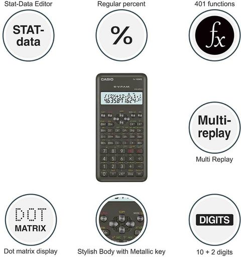 Casio FX-100MS 2nd Edition Scientific Calculator - Image 6