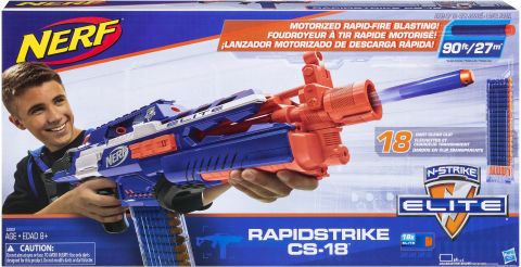 NERF RAPIDSTRIKE CS-18 ナーフ ラピッドストライク Nerf Elite Rapid Strike CS-18 Guns & Darts - Elite Rapid Strike CS