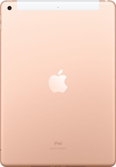 【SIMフリー】iPad7 Cellular 32GB ゴールド ケース付 Apple iPad (7th Gen) 32 GB ROM 10.2 inch with 4G A10 Fusion Chip