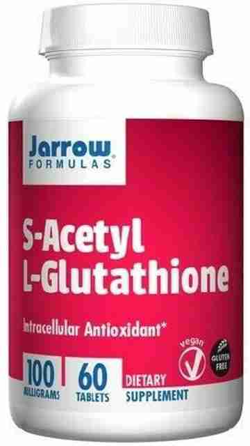 Jarrow Formulas S-Acetyl L-Glutathione, 100 mg, 60 Tablets Price in India