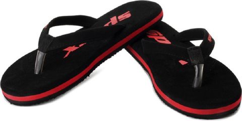 Sparx SFG-23 Men Flip Flops (Black, Red , 8 UK/India) - Image 6