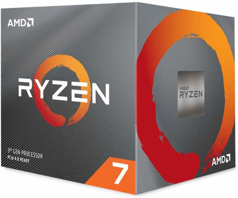 新品 AMD Ryzen 7 3700X withWraithPrismcool AMD Ryzen 5 3600X with Wraith Spire Cooler (100-100000022BOX) 3.8