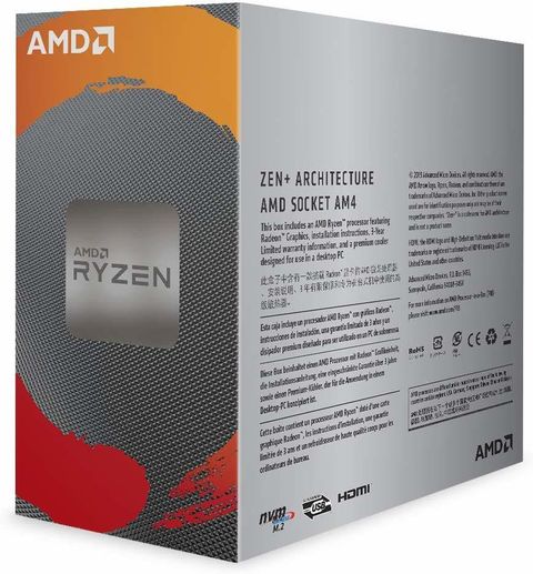 AMD Ryzen 3 3200G with Radeon Vega 8 Graphics (YD3200C5FHBOX) 3.6