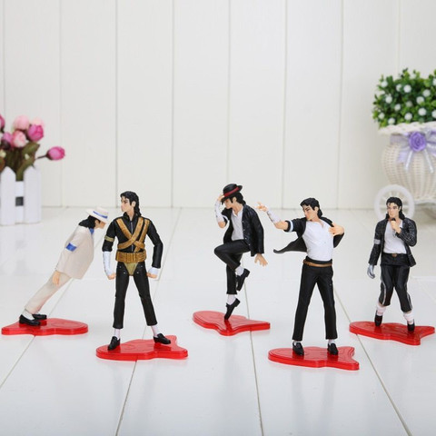 ACTION FIGURE SAMANIS 5pcs/set 12 CM Michael Jackson MJ Toy Figure