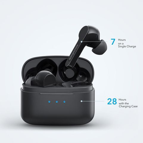 Soundcore Liberty Air X with Touch Control True Wireless Bluetooth Gaming Headset (Black, True Wireless) - Image 4