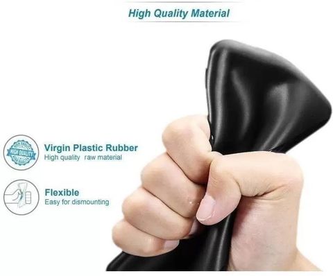 caseunik Back Cover for Redmi 10, Mi Redmi 10 (Black, Camera Bump Protector) - Image 3