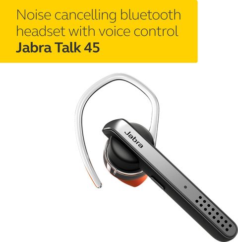 Jabra Talk 45 ワイヤレスイヤホン　シルバー JABRA Talk 45 Bluetooth Headset Bluetooth Price in India - Buy