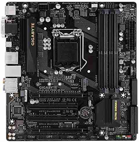 GIGABYTE Ga-H270M-D3H LGA1151Socket ATX Intel B75 Chipset DDR4