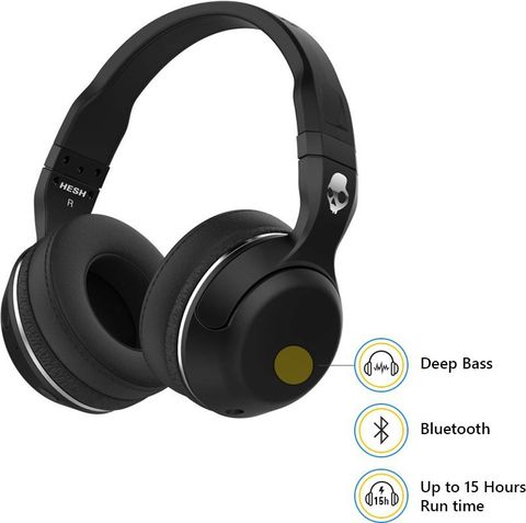 Skullcandy Hesh 2 Bluetooth 4.0 Wireless Headphones With Mic