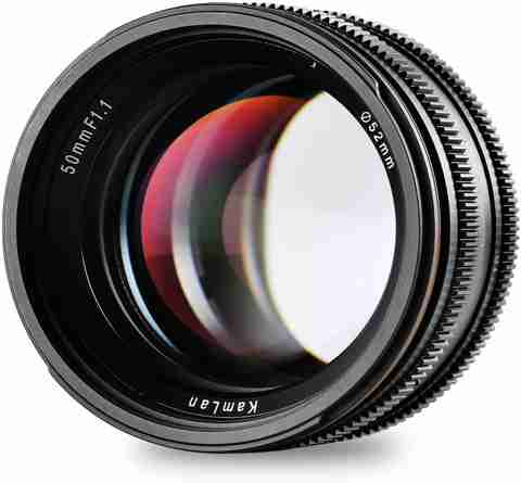 KAMLAN FS50mm F1.1 キヤノンEF-M kamlan-50-mm-f1-1-aps-c-large-