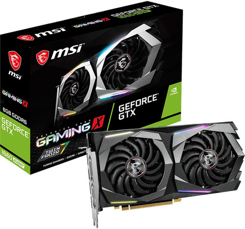 MSI GeForce GTX 1660 Super Gaming X GDDR5 6 GB NVIDIA Chipset 192