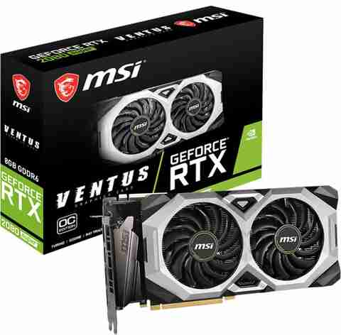 MSI GeForce® RTX 2080 SUPER™ VENTUS XS OC GDDR6 8 GB NVIDIA