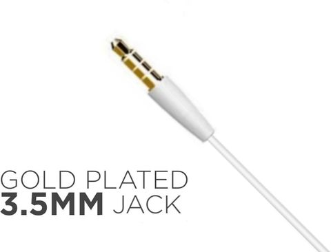 Meyaar Metal Earphones with High Bass Wired Headset with Mic Wired Gaming Headset (White, In the Ear) - Image 6