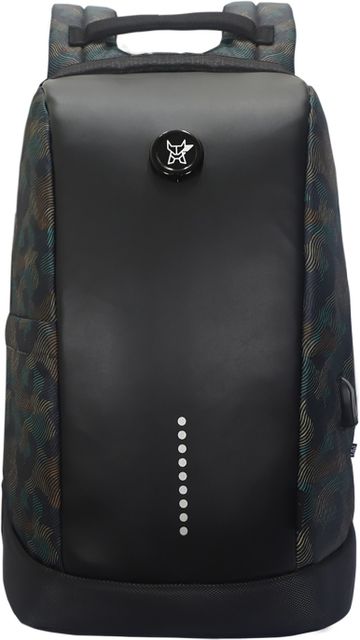 Arctic Fox Medium 23 L Laptop Backpack Slope Anti-Theft Camo Black (Black) - Image 4