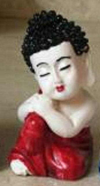 Luvcraft Colorful 4 Monks Buddha Figurines, 6 cm, Multicolor - Image 8