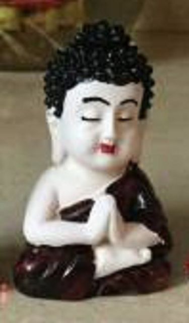 Luvcraft Colorful 4 Monks Buddha Figurines, 6 cm, Multicolor - Image 7