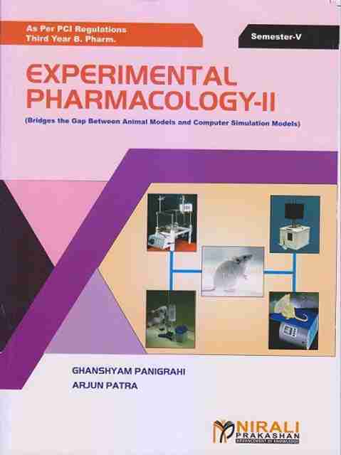 Experimental Pharmacology 2 (Practical Book) - B.Pharmacy - Third