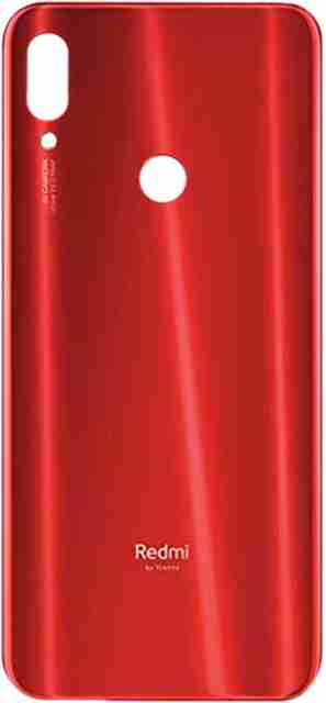 Purplesavvy Redmi Note 7S Back Panel Ruby Red - Image 2