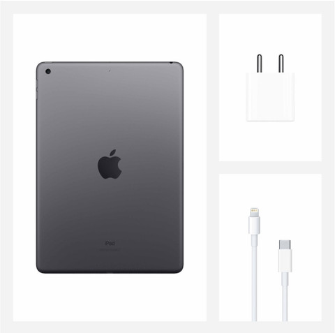 Apple iPad (8th Gen) 128 GB ROM 10.2 inch with Wi-Fi Only A12